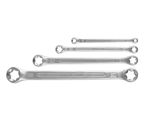 YATO YT-0530 / Satz mit 4 TORX E6xE24-Steckschlüsseln