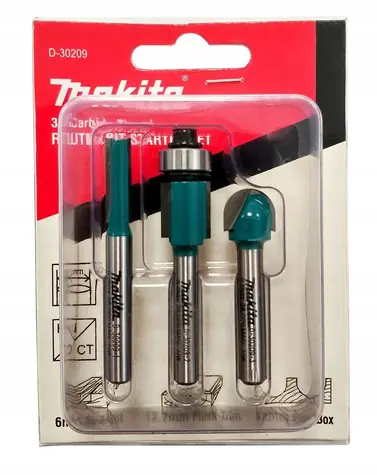 Makita D-30209 Fräser-Set / 3-tlg