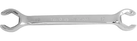 YATO YT-01385 / Ringschlüssel halboffen 17x19 mm / 195 mm