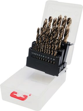 YATO YT-41605 / Metallbohrer-Set 25-teilig / HSS-COBALT / 1-13 mm