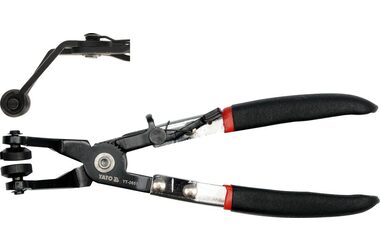 YATO YT-0651 / Zange für selbstsichernde Schlauchschellen 230mm / 45°