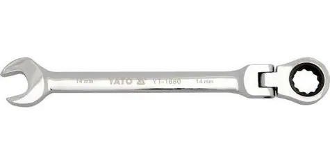YATO YT-1678 / Ratschensteckschlüssel 12 mm mit Gelenk