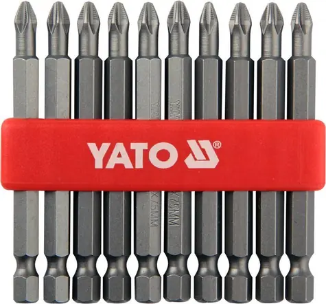 YATO YT-0480 / Satz BIT PH2x75mm 10 Stk 