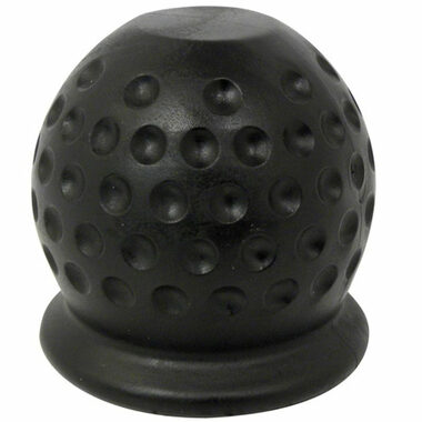 Carpoint Anhängerkupplungs-Kugelabdeckung - Gummi schwarz/Golfball