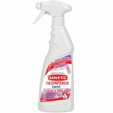 Sanitiz Oberflächen- und Bodenreiniger - Desinfektion 500 ml - Hyazinthenparfüm