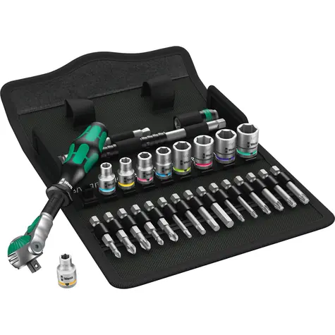 Wera Wera 8100 SA 9 Zyklop Speed / Steckschlüsselsatz / 28 Teile