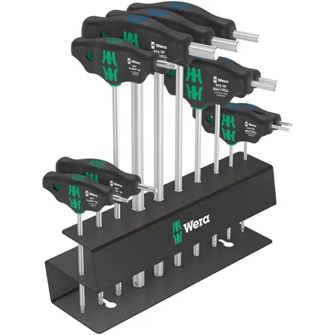Wera Bicycle Set 6 / Schlüsselsatz für Fahrräder / 10-teilig