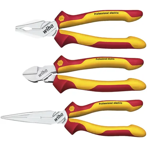 Wiha 26852 Zangen-Set Professional elektrisch / 3-teilig