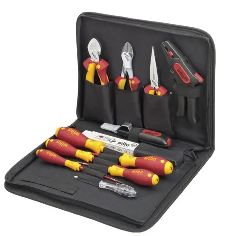 Wiha 36389 Werkzeugsatz für Elektromechanik / 13-teilig