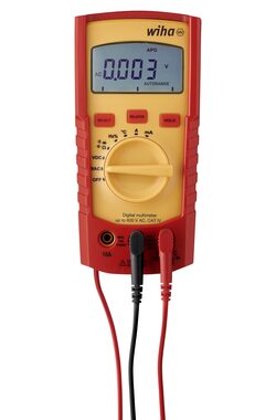 Wiha 45218 Digitalmultimeter / bis 600 V AC / CAT IV