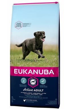 Eukanuba Adult Large Breed - Huhn 15 kg / Granulat für Hunde / für große Rassen