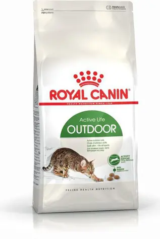 Royal Canin Outdoor Active Life - Geflügel 4 kg / Granulat für Katzen 
