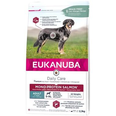 Eukanuba Daily Care Mono-Protein Lachs 2,3 kg / Granulat mit Lachs für Hunde