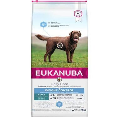 Eukanuba Dog Adult Large & Giant Weight Control 15 kg / Hundefutter / Erwachsene große und riesige Rassen / Gewichtserhaltung