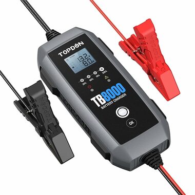 Topdon Autobatterieladegerät TB8000 / 108W / Starterkabel 