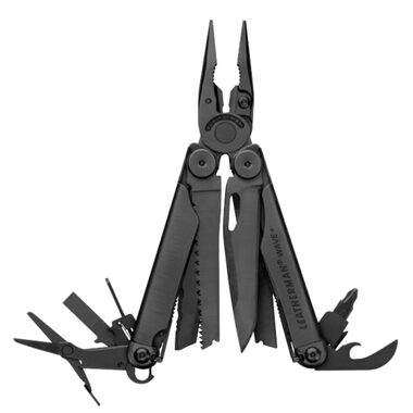 Leatherman Multitool WAVE PLUS Schwarz / Multitool / 18 Werkzeuge / 241 g