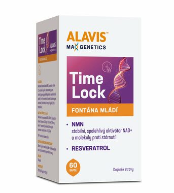 ALAVIS Max Genetics Timelock NMN 60 Kapseln / Nahrungsergänzungsmittel