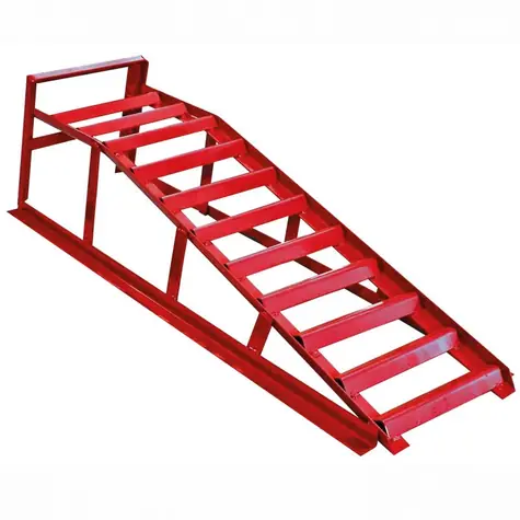 Aroso Stahlrampe - Tragkraft 1000kg 1Stk / rot