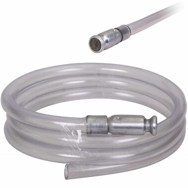 Filson Kraftstofftransferpumpe/Pumpe für Öl, Wasser, Diesel, Benzin - 17 mm/eingebauter Filter/manuell