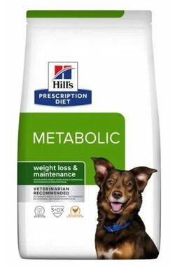 Hill&#39;s Prescription Diet Canine Metabolic 12 kg / Trockenfutter für Hunde / mit Huhn / zur Gewichtserhaltung