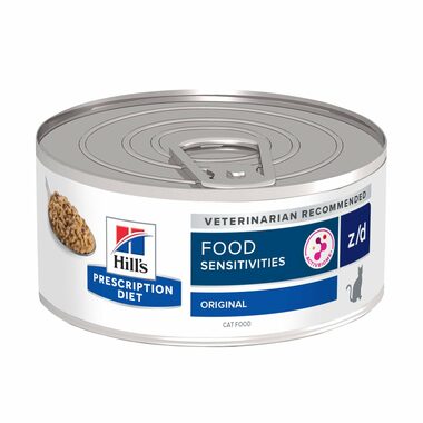 Hill&#39;s PD Food Sensitivities z/d Feline 156 g / Dose für Katzen / Pflege bei Haut- und Verdauungsproblemen