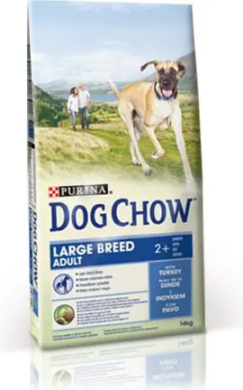 PURINA Dog Chow Adult Large Breed Truthahn 14kg / für ausgewachsene Hunde / für große Rassen über 25 kg