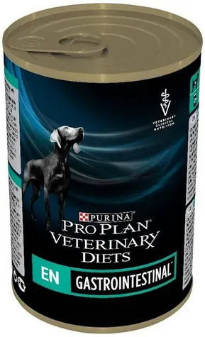 PURINA Pro Plan Veterinary Diets EN Gastrointestinal 400 g / Dose für Hunde / Bauchspeicheldrüsen- und Lebererkrankungen