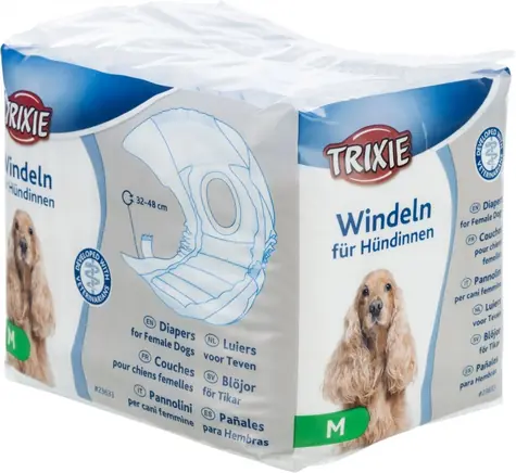 TRIXIE 23633 Papierwindeln M 12 Stk