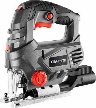 Graphite 58G077 / Säbelsäge / 800 W / Hub 18 mm / bis zu 3100 Hübe pro Minute / Schnitttiefe 80 mm