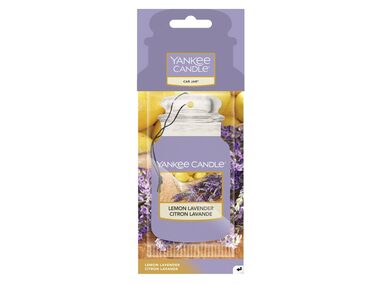 Yankee Candle Car Jar Lemon Lavender Hängender Autoduft