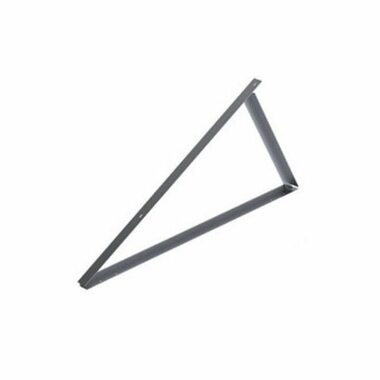 Solarmi-Profil für SC-Halterungen zur Befestigung eines Solarpanels auf einem Flachdach