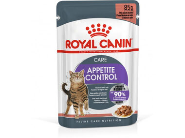 Royal Canin FCN Appetite Control in Sauce 12x 85g / Beutel für Katzen / Bettelverhaltenskontrolle
