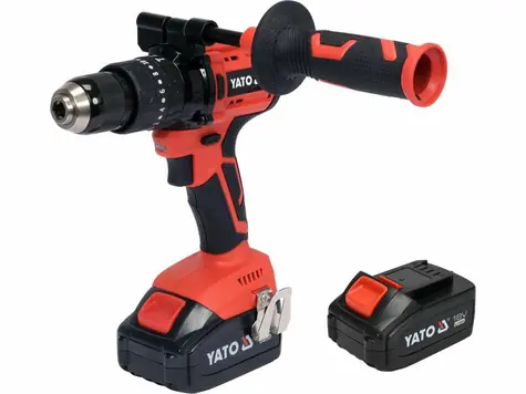 YATO YT-82791 / Akku-Bohrhammer / 2100 U/min / 75 Nm / 18V / 2x 3Ah