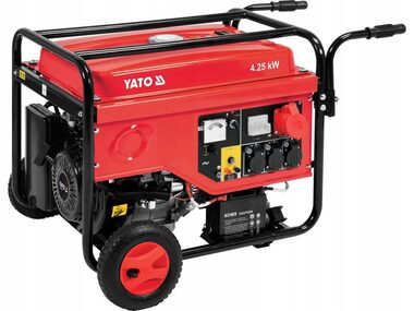 YATO YT-85460 / Benzingenerator / 4250W / 3x 230V / 1x 400V