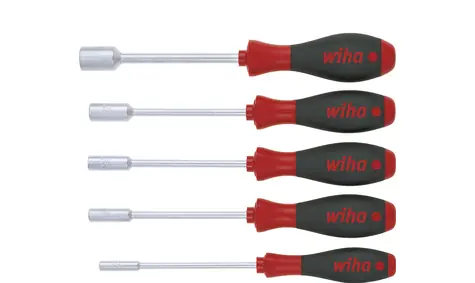 Wiha 01034 Schraubendreher-Set SoftFinish Hex 5-teilig / 5x Innensechskantschlüssel