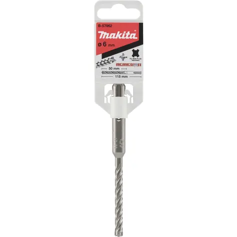 Makita B-57962 NEMESIS2 / Schlagbohrmaschine / SDS PLUS / 6 x 110 mm
