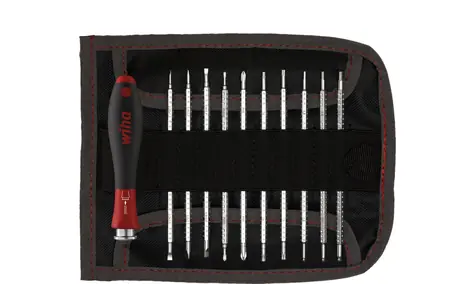 Wiha 27820 Schraubendreher-Set mit austauschbaren Schäften SYSTEM 4 (12-teilig) / Sonderangebot