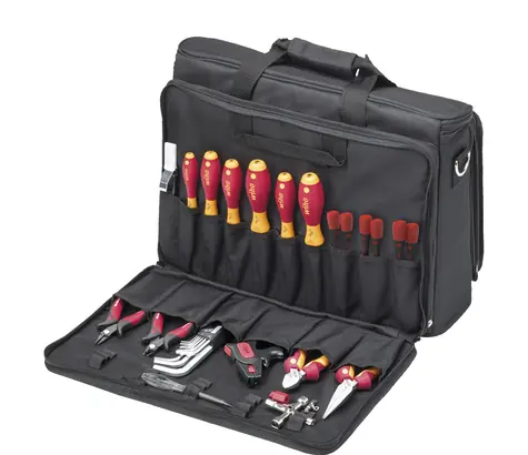 Wiha 43879 Werkzeugset für Servicetechniker / 30-teilig / Grundausstattung für Service-Elektromechaniker