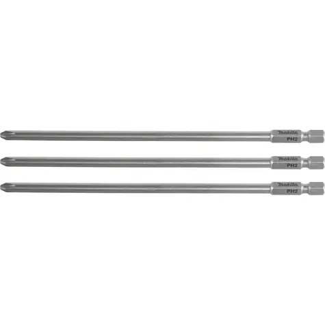 Makita P-67795 Extended Bit PH2 157 mm 3 Stk