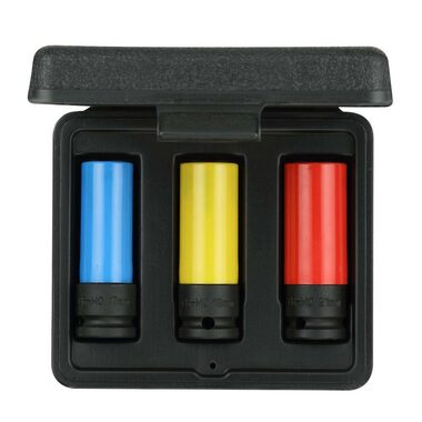Gedore 3300578 / Satz Sicherheits-Schlagköpfe / 1/2" / 3-tlg