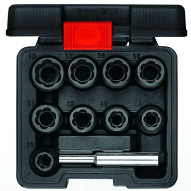 Gedore 3300034 / Steckschlüsselsatz / 1/2" / 10 - 19 mm / 10-tlg