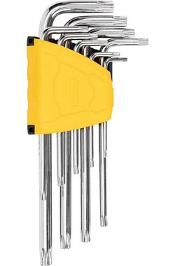 Deli Tools EDL3091 Inbusschlüsselsatz / T10 & T15 & T20 & T25 & T27 & T30 & T40 & T45 & T50