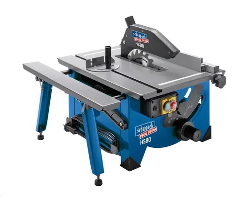 Scheppach HS 80 / Tischkreissäge / 1200 W / 4800 U/min / 210 mm Sägeblatt / 230 V