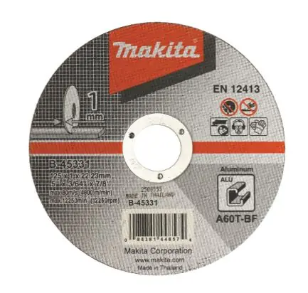 Makita B-45331 Trennscheibe für Aluminium 125 x 1,6 x 22 mm
