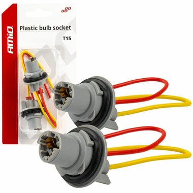 AMiO T15 Lampenfassung - Set mit 2 Stück