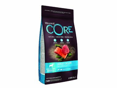 Wellness Core Dog Ocean Adult Large Lachs und Thunfisch 1,8kg / Futter für ausgewachsene Hunde großer Rassen