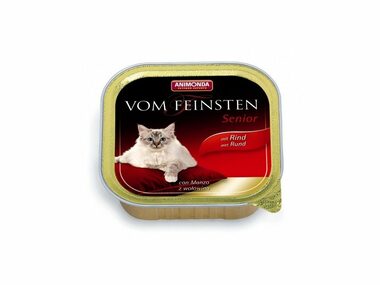 Animonda Vom Feinsten Senior Pastete für ältere Katzen Rind 100g
