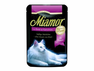 Finnern Miamor Ragout Ente + Geflügel Beutel 100g