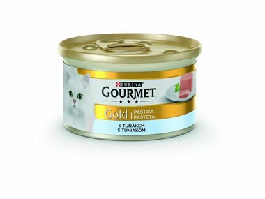 PURINA Gourmet Gold mit Thunfisch 85g / Dose für Katzen