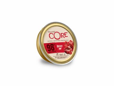 Wellness Core Cat 98% Protein Rinderpastete 85g